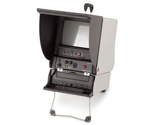 Monitor con videograbadora a blanco y negro o color